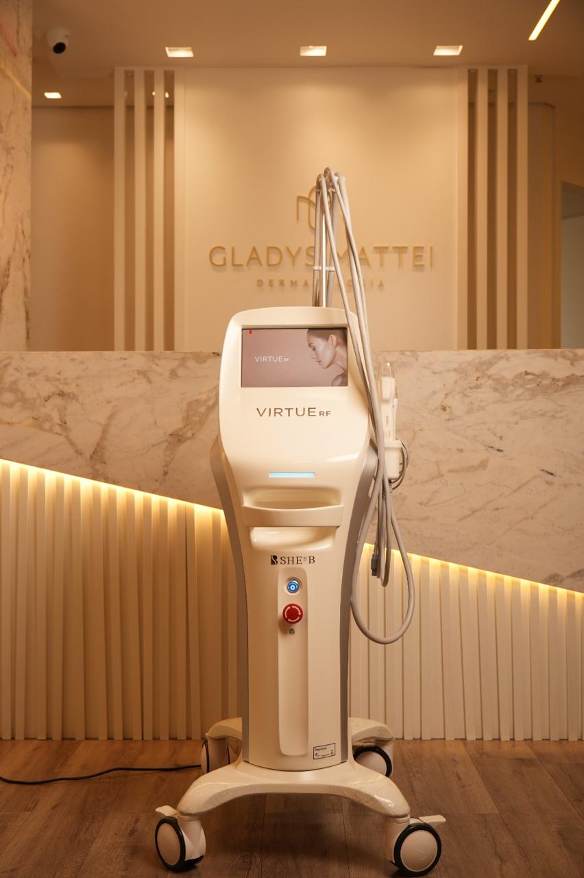 Equipamento Virtue RF na Clínica Dra. Gladys Mattei